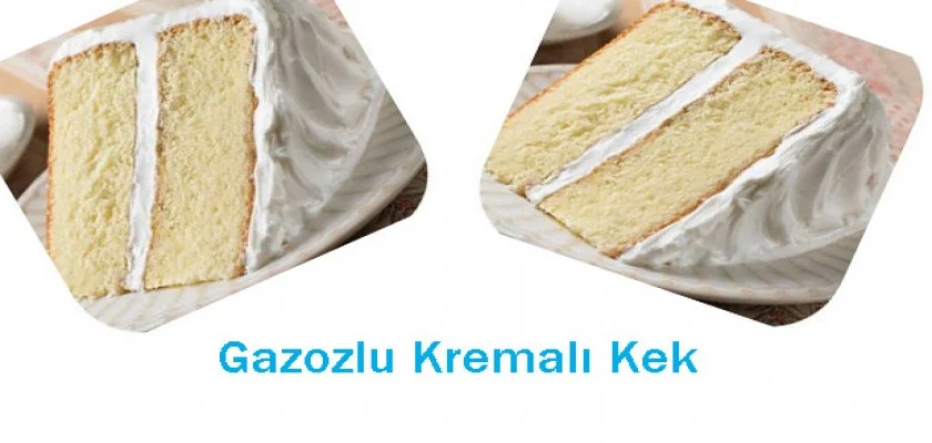 Gazozlu Kremalı Kek