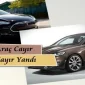 Lüks Araç Cayır Cayır Yandı