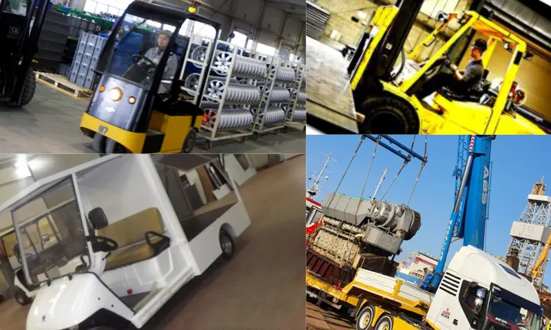 Yük Taşımacılık Makinelerinin Türleri